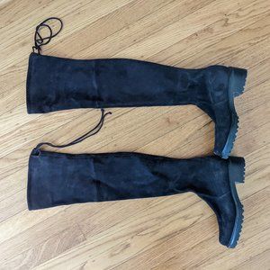 Stuart Weitzman Chocolate Brown Over The Knee Boots 4.5